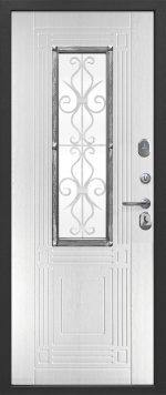 Входная дверь Гарда Венеция Белый ясень 860 R